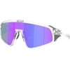 Image de Oakley - Lunettes de soleil - Latch Panel Matte Clear Prizm Violet - Gris