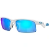 Image de Oakley - Lunettes de soleil - Capacitor Polished White Prizm Sapphire - Blanc
