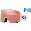 Image de Oakley - Masque de ski avec 2 écrans - Line Miner Pro M Matte White Prizm Rose Gold & Prizm Sapphire - Blanc