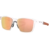 Image de Oakley - Lunettes de soleil polarisantes - Actuator SQ Matte Clear Prizm Rose Gold Polar - Blanc