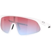 Image de Oakley - Lunettes de soleil - Rslv Matte White Prizm Snow Sapphire - Blanc