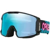 Image de Oakley - Masque de ski - Line Miner L Chex Black Prizm Sapphire en Silicone - Rose