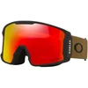 Image de Oakley - Masque de ski - Line Miner L Army Green Corduroy Prizm Torch en Silicone - Marron