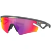 Image de Oakley - Lunettes de soleil - Sphaera Slash Matte Carbon Prizm Road - Gris