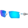 Image de Oakley - Lunettes de soleil - Flak 2.0 XXL Polished White Prizm Sapphire - Blanc