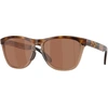 Image de Oakley - Lunettes de soleil polarisantes - Frogskins Range XL Brown Tort/Prizm Tungsten Polar pour Homme - Marron