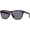 Image de Oakley - Lunettes de soleil polarisantes - Frogskins Range XL Matte Black/Prizm Grey pour Homme - Noir