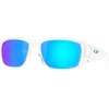 Image de Oakley - Lunettes de soleil - Tourniquet Pol Clear Prizm Sapphire - Blanc