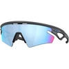 Image de Oakley - Lunettes de soleil polarisantes - Sphaera Slash Matte Carbon/Prizm Deep Water Polar pour Homme - Noir