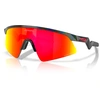 Image de Oakley - Lunettes de soleil - Resistor Sweep Dark Galaxy/Prizm Ruby - Rouge