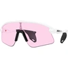Image de Oakley - Lunettes de soleil - Stunt Devil Matte White/Prizm Low Light pour Homme - Blanc