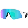 Image de Oakley - Lunettes de soleil - Stunt Devil S Matte White/Prizm Sapphire pour Homme - Blanc