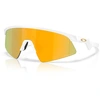 Image de Oakley - Lunettes de soleil - Resistor Sweep Matte White/Prizm 24K - Blanc