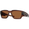 Image de Oakley - Lunettes de soleil - Instagator Matte Rootbeer/Prizm Bronze pour Homme - Marron