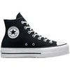 Image de Converse - Sneakers compensées - Chuck Taylor All Star Lift Canvas Black/White/White pour Femme - Taille 36 - Noir
