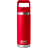 Image de Yeti - Bouteille isotherme - Rambler 18Oz Colour Straw Bottle Rescue Red en Bois - Rouge
