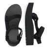 Image de Teva Womens Black Flatform Universal Sandals - 41