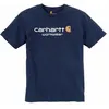 Image de Tee-shirt manches courtes-Sleeve Logo-bleu navy-M CARHARTT