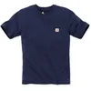 Image de Carharrt 103296 - K87 Pocket S/S T-Shirt - Navy - M