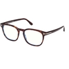 Image de Lunettes de soleil Tom Ford  FT5868-B Cadres Optiques, Havana, 53 mm P29429557