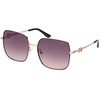 Image de Lunettes de soleil Guess  GU7906-H Lunettes de soleil, Noir/Fumée, 58 mm P27044772