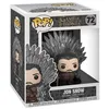 Image de Figurine Game Of Thrones - Jon Snow On Iron Throne Oversized 15cm