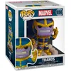 Image de Figurine Funko Pop Bobble Head - Marvel Comics NÂ°556 - Thanos - MÃ©tallique & 15 Cm (43968)