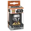 Image de Porte-ClÃ©s Funko Pop - Star Wars : Le Mandalorien - Le Mandalorien Avec Blaster - Porte ClÃ©s (53046)