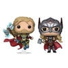 Image de Thor: Love and Thunder - Pack 2 figurines POP! Thor & Mighty Thor 9 cm en occasion ou reconditionné
