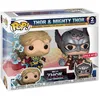 Image de Figurine Funko Pop - Thor : Love And Thunder - Thor Et Mighty Thor - Pack (63176)