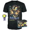 Image de Marvel - Booble Head Pop NÂ° 480 - Rescue Blacklight + T-Shirt (Xl)