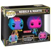 Image de Figurine Funko Pop - Les Gardiens De La Galaxie Vol. 3 [Marvel] - Nebula & Mantis (Black Light) - Pack (71160)