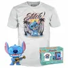 Image de Disney - Pop NÂ° Xxx - Ukelele Stitch (Flocked) +T-Shirt (Xl)