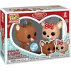 Image de Figurine Funko Pop - Rudolphe Le Renne Au Nez Rouge (1964) - Rudolphe & Clarice - Porte-ClÃ©s