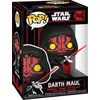 Image de Figurine Funko Pop - Star Wars 1 : La Menace FantÃ´me NÂ°740 - Dark Maul Avec Double Sabre Laser (80771)