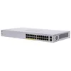 Image de Cisco Business 110 Series 110-24PP - Commutateur - non gÃ©rÃ© - 12 x 10/100/1000 (PoE) + 12 x 10/100/1000 + 2 x SFP Gigabit combinÃ© - Montable sur rack, de bureau, fixation murale - PoE (100 W)