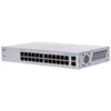 Image de Cisco Business 110 Series 110-24T - Commutateur - non gÃ©rÃ© - 24 x 10/100/1000 + 2 x SFP Gigabit combinÃ© - Montable sur rack, de bureau, fixation murale