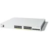 Image de Cisco Catalyst 1300-24FP-4G - Commutateur - C3 - GÃ©rÃ© - 24 x 10/100/1000 (PoE+) + 4 x Gigabit SFP - Montable sur rack - PoE+ (370 W)