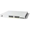 Image de Cisco Catalyst 1300-24FP-4X - Commutateur - C3 - GÃ©rÃ© - 24 x 10/100/1000 (PoE+) + 4 x 10 Gigabit SFP+ - Montable sur rack - PoE+ (375 W)
