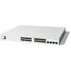 Image de Cisco Catalyst 1200-24FP-4G - Commutateur - C3 - intelligent - 24 x 10/100/1000 (PoE+) + 4 x Gigabit Ethernet SFP - Montable sur rack - PoE+ (375 W)
