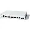 Image de Cisco Catalyst 1200-8T-E-2G - Commutateur - Ethernet Gigabit - C3 - intelligent - 8 x 10/100/1000 + 2 x combinaison Gigabit SFP/RJ-45 - de bureau, Montable sur rack