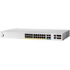 Image de Cisco Catalyst 1300-24MGP-4X - Commutateur - C3 - GÃ©rÃ© - 16 x 10/100/1000 (PoE+) + 8 x 2.5G (PoE+) + 4 x 10 Gigabit SFP+ - Montable sur rack - PoE+ (195 W)