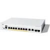 Image de Cisco Catalyst 1300-8FP-2G - Commutateur - C3 - GÃ©rÃ© - 8 x 10/100/1000 (PoE+) + 2 x combinaison Gigabit SFP/RJ-45 - Montable sur rack - PoE+ (120 W)