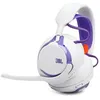 Image de CASQUE GAMING ARCEAU CIRCUM AURICULAIRE SANS FIL BLUETOOTH JBL QUANTUM 650 BLANC ET VIOLET