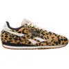 Image de Reebok - Sneakers en cuir - Classic AZ Cheetah /Black / Chalk pour Femme en Cuir - Taille 39 - Marron