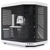 Image de Boitier PC Moyen Tour E-ATX Hyte Y70 avec panneaux vitrés - Noir/Blanc