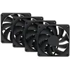 Image de HYTE FAN- -FA12-BB-4 systÃ¨me de refroidissement d'ordinateur Processeur Ventilateur 12 cm Noir 4 piÃ¨ces