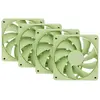 Image de HYTE FAN- -FA12-MM-4 systÃ¨me de refroidissement d'ordinateur Processeur Ventilateur 12 cm Vert 4 piÃ¨ces
