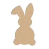 Image de Lapin GM en bois médium 13 x 7,4 cm