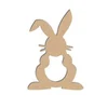 Image de Lapin ajouré GM en bois médium 9,7 x 6,6 cm